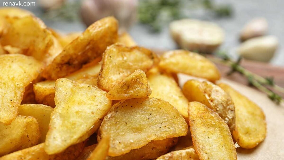 Potato wedges recipe in otg oven 3