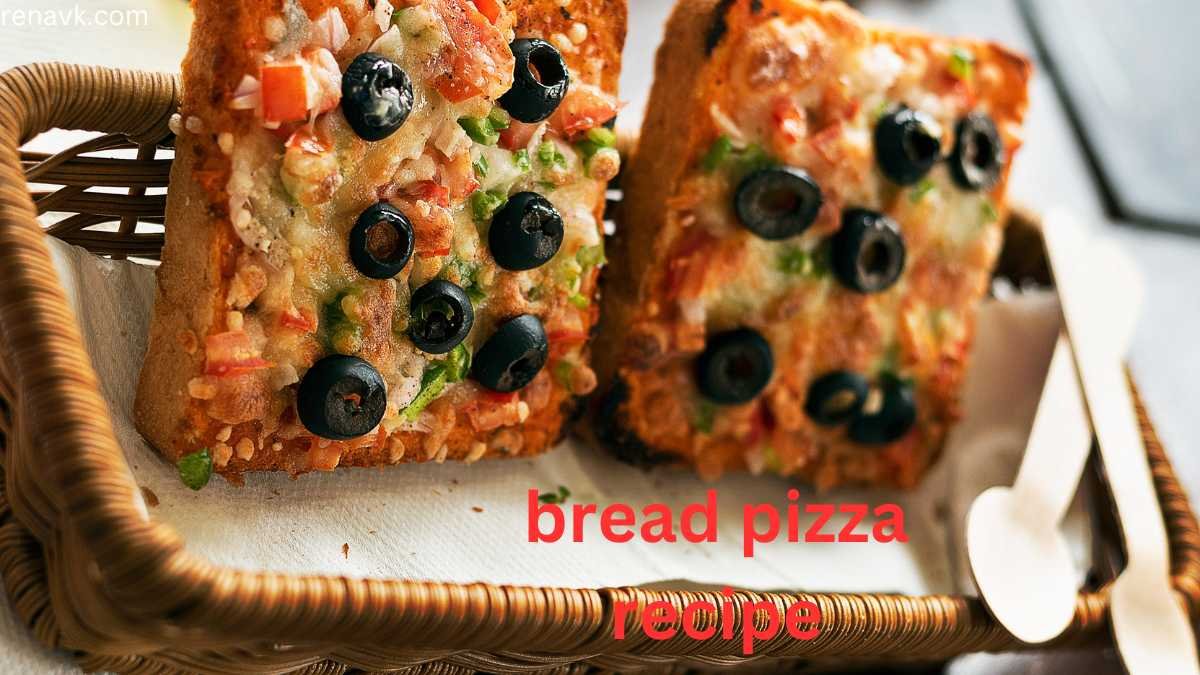 bread pizza recipe in otg oven