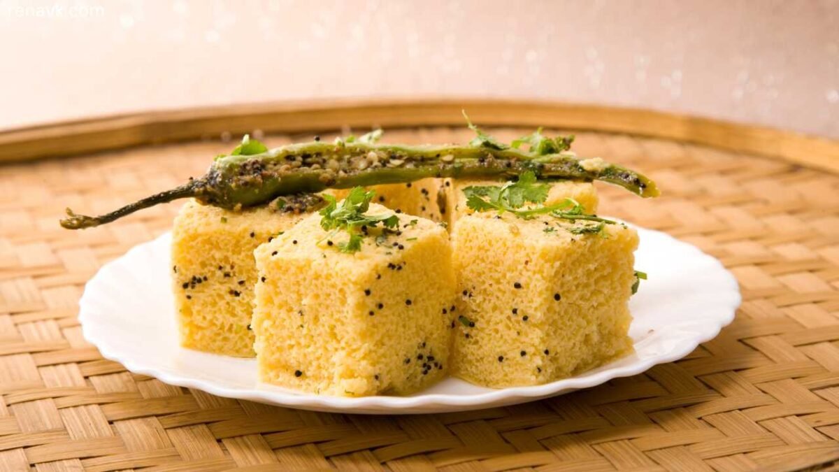 dhokla recipe in OTG Oven 3