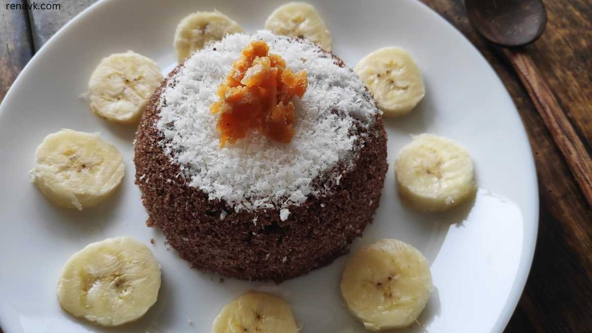 Eggless ragi cake recipe in otg oven 2