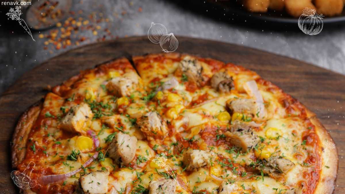 Paneer pizza recipe in otg oven 2