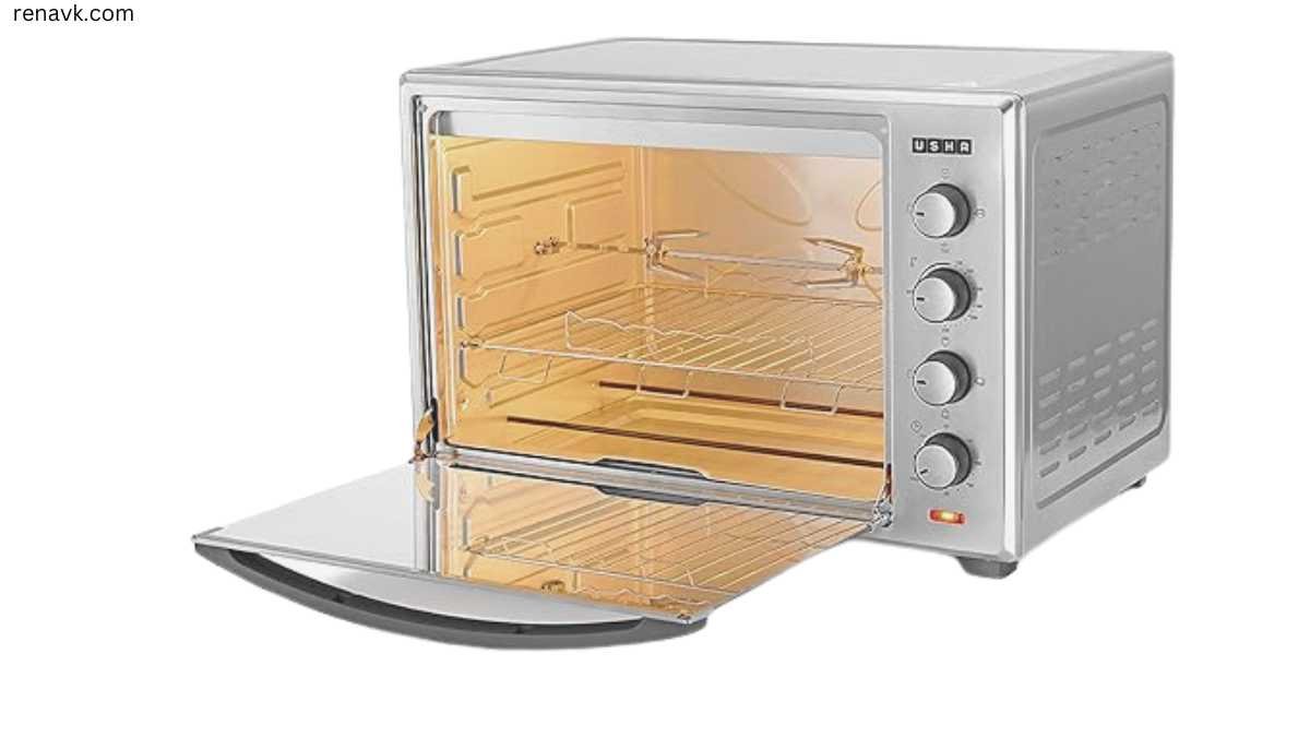 USHA 60 Liters Otgw 3760Rcss Oven Toaster Grill Steel2200 Watts