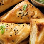 veg curry puff in air fryer