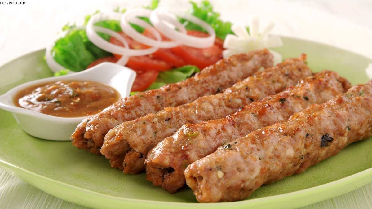 vegetarian seekh kabab in air fryer 1