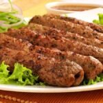 vegetarian seekh kabab in air fryer